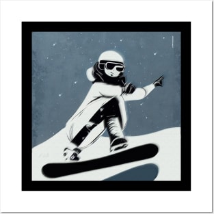 Snowboarder Gift Idea Posters and Art